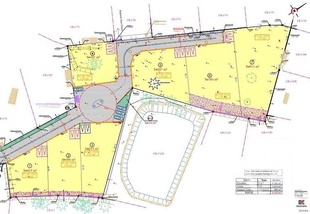 terrain à vendre - 597.0 m2 - ST JEAN DE MONTS - 85 - PAYS-DE-LOIRE - Century 21 La Côte Montoise